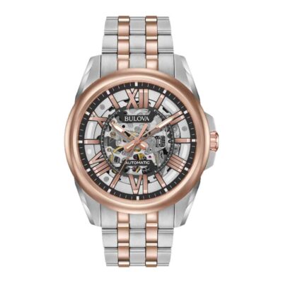 Đồng Hồ Bulova Nam Dây Kim Loại Automatic 98A166