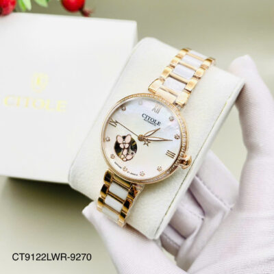 ĐỒNG HỒ CITOLE NỮ CT9122LWR