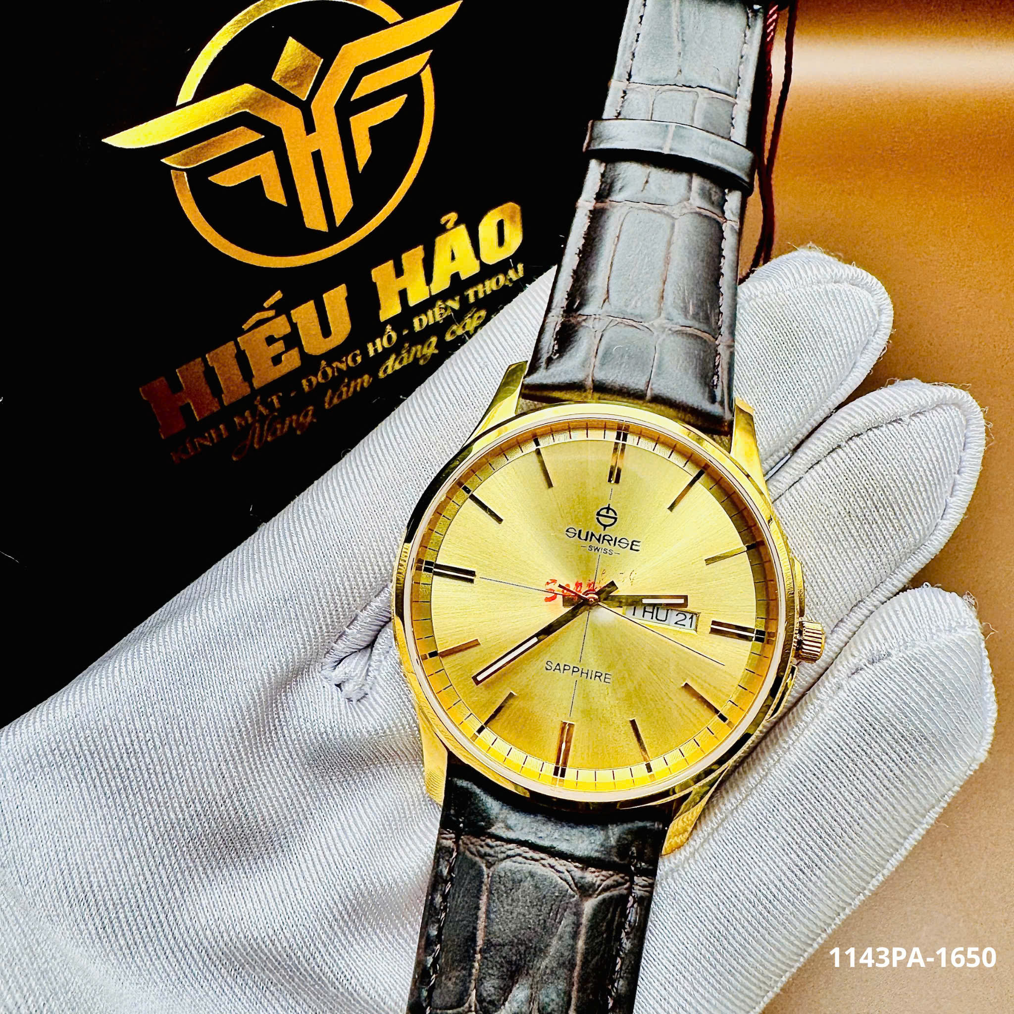 ĐỒNG HỒ SUNRISE NAM DA 1143PA ĐỒNG HỒ SUNRISE NAM DA 1143PA