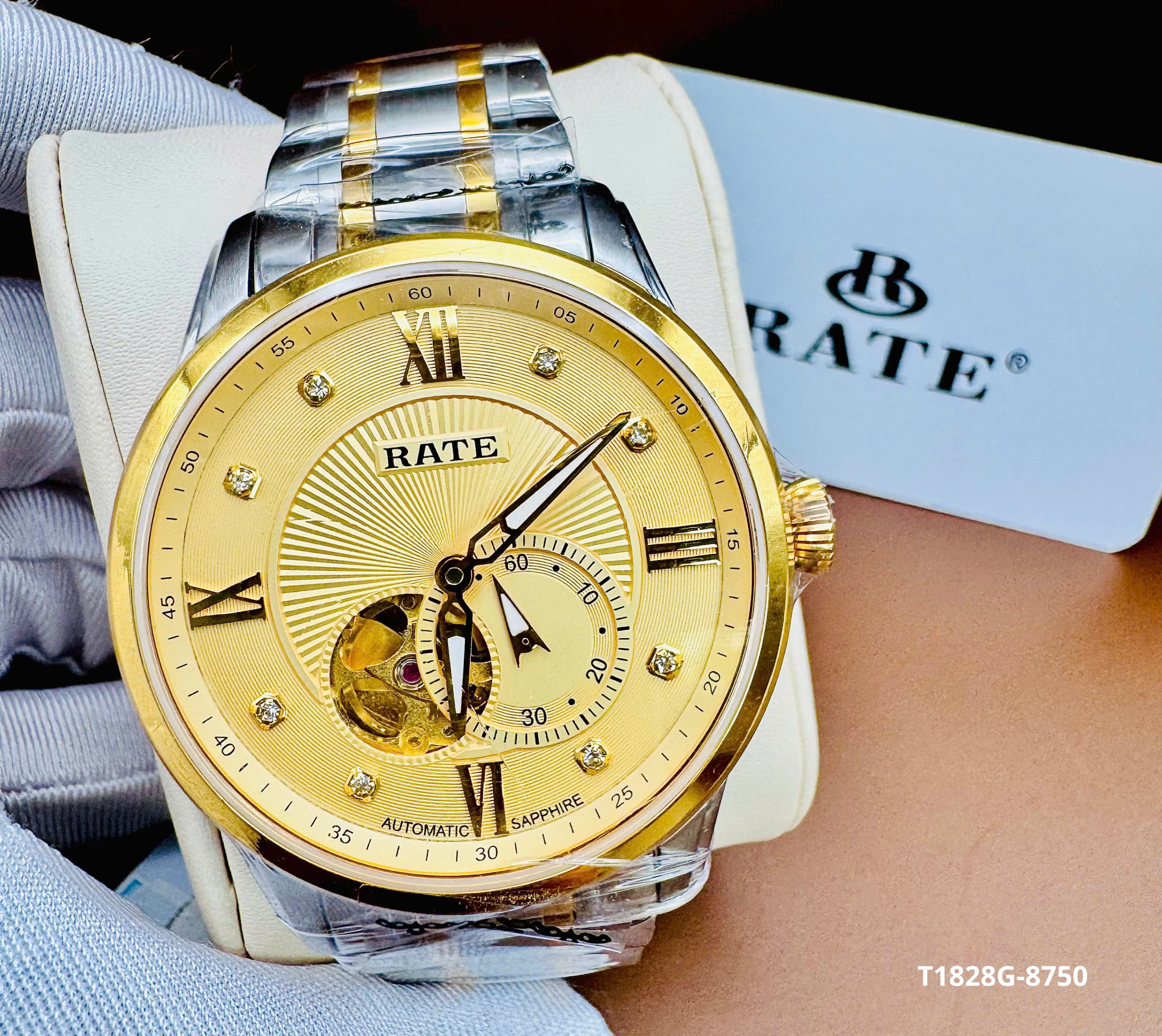 ĐỒNG HỒ RATE NAM T1828G ĐỒNG HỒ RATE NAM T1828G