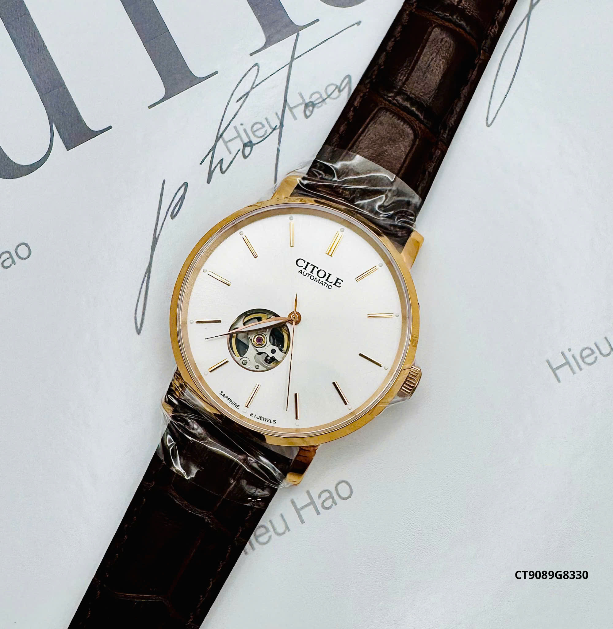 ĐỒNG HỒ CITOLE NAM DA CT9089 ĐỒNG HỒ CITOLE NAM DA CT9089
