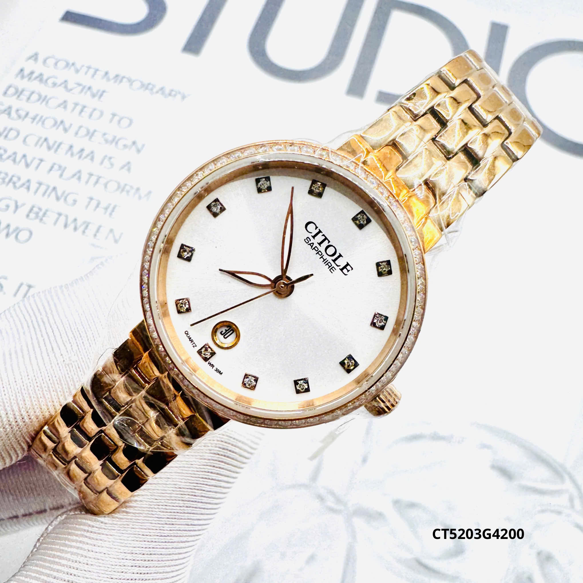 ĐỒNG HỒ CITOLE NỮ CT5203 ĐỒNG HỒ CITOLE NỮ CT5203
