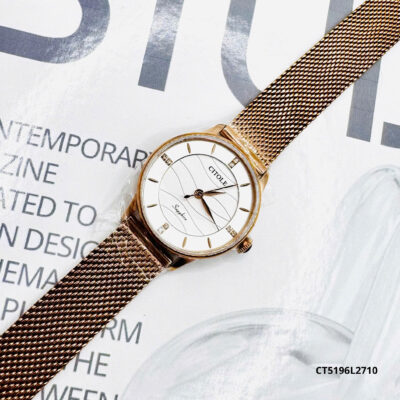 ĐỒNG HỒ CITOLE NỮ LỤA CT5196