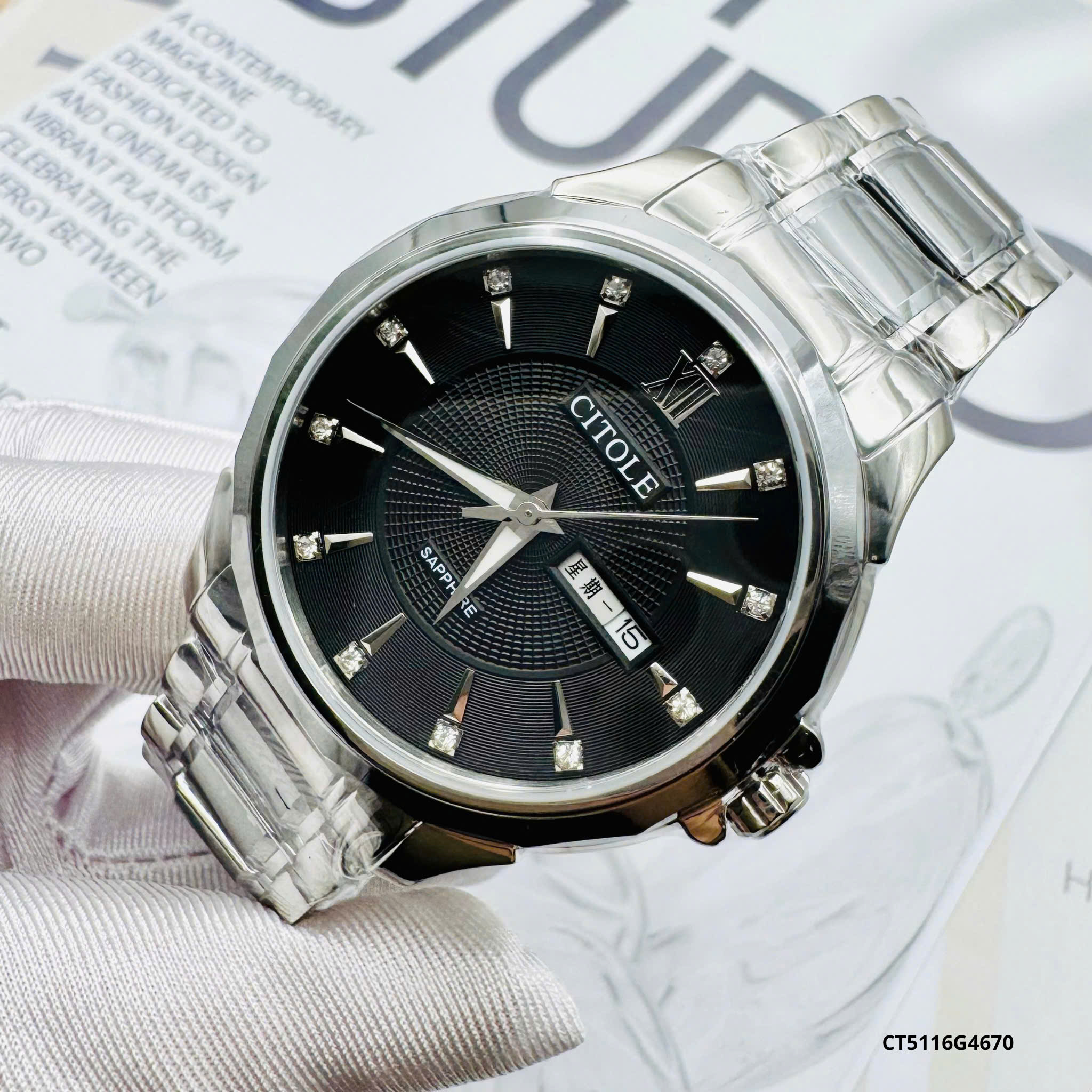 ĐỒNG HỒ CITOLE NAM CT5116 ĐỒNG HỒ CITOLE NAM CT5116